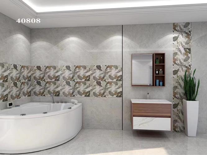 厨房卫生间墙砖400x800亮面瓷砖内墙砖大理石全瓷厨房通体中板